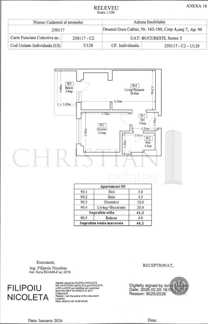 Studio 2 Camere - 46 mp - Astorium LIFE - Poză 2