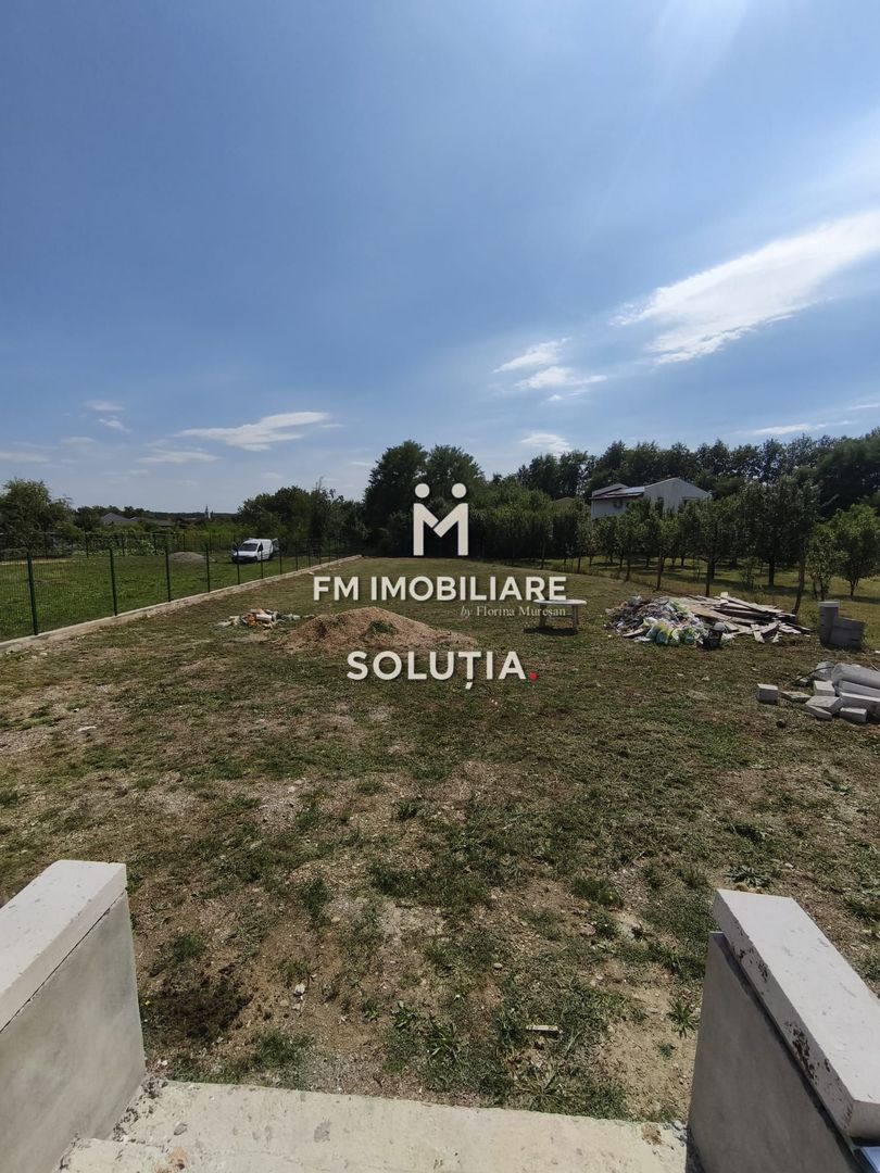 Casă nouă, semifinisată, 12 ari teren, Tăuții Măgherăuș! - Poză 7
