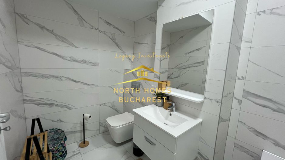 Apratament de inchiriat -2 camere-FIRST ESTATES PIPERA -PARCARE - Poză 19