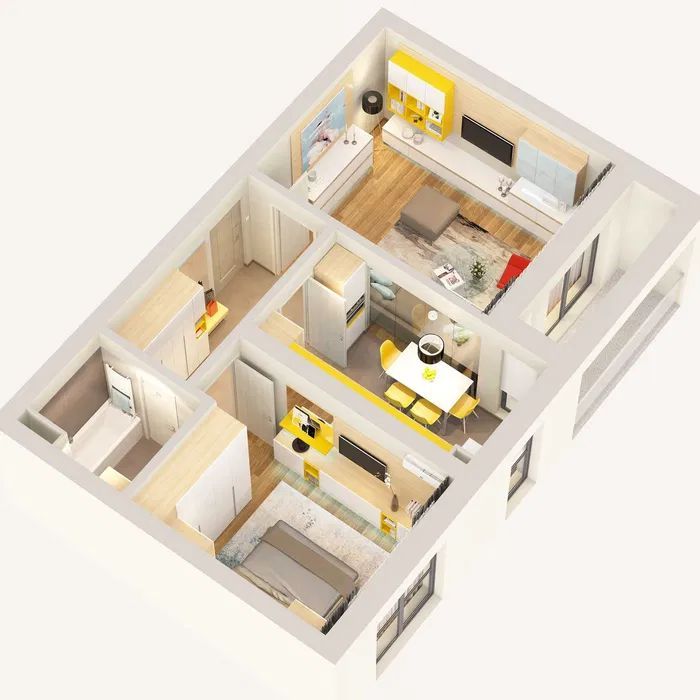 Apartament 2 camere 21 Residence, 10 min Metrou – PARCARE INCLUSA - Poză 8