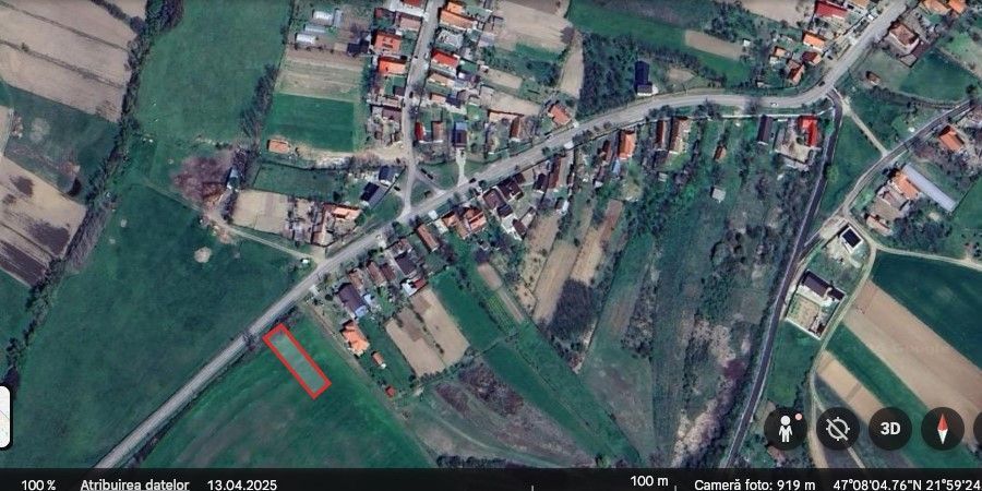 Teren intravilan Cetariu 1500 mp - Poză 1