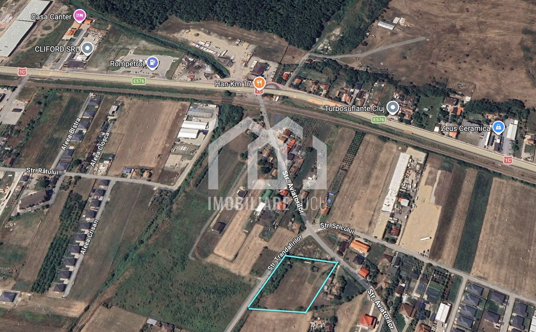 Teren intravilan 5636mp cu potențial de dezvoltare comerciala/servicii - Poză 3