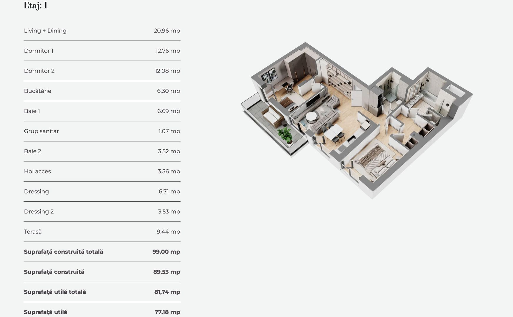 APARTAMENT 3 CAMERE | IN INIMA BUCURESTIULUI | PROIECT NOU - Poză 8