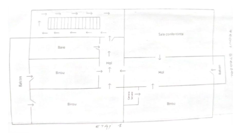 Imobil destinatie birouri + depozit - Schiță 14