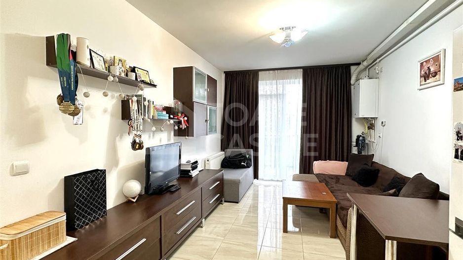 Apartament cu 2 camere, mobilt, utilat, terasa 14 mp, zona Auchan - Poză 1