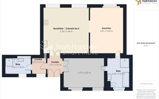 Apartament cu suflet boem și design modern de închiriat - zona Sinaia - Poză 36