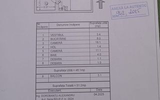 OPORTUNITATE | APARTAMENT 2 CAMERE | CALEA MOSILOR | BLOC 1982 - Schiță 8