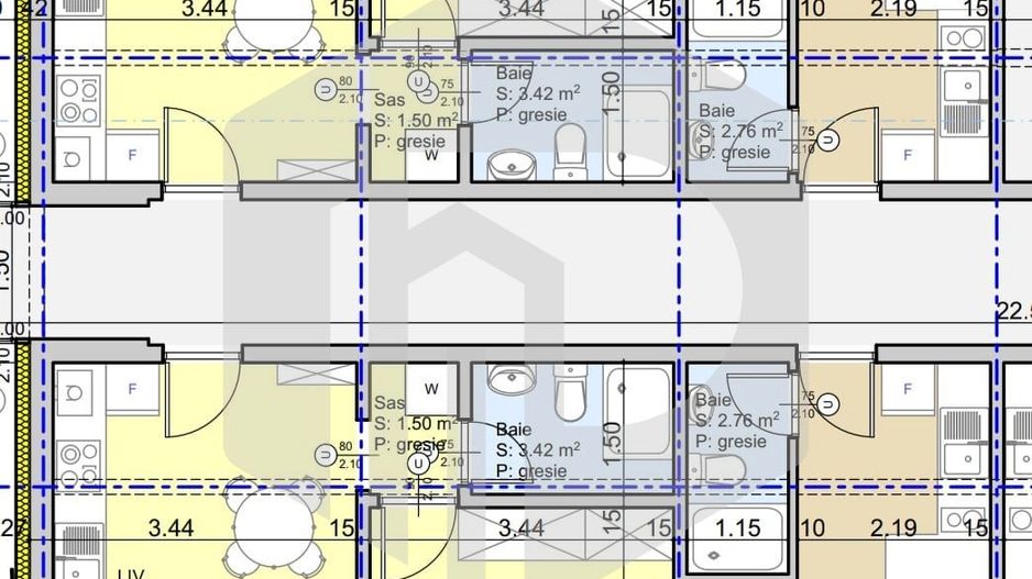 Garsoniere si apartamente la cheie Zona Lazaret - Schiță 8