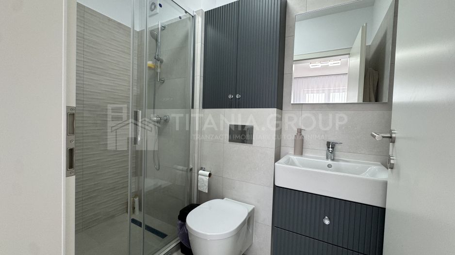 PRIMA INCHIRIERE Apartament modern 3 camere, 2 bai, parcare, Casa Nobel Coresi - Poză 6
