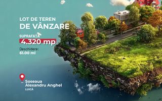 Teren 4320 mp | Deschidere 62 ml | Zona Luica – Sos. Giurgiului - Poză 2