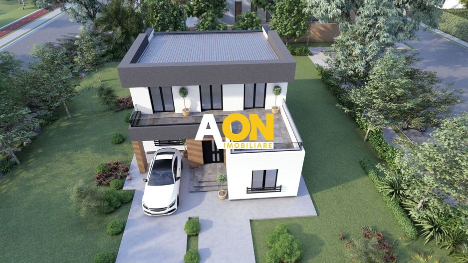 Casă individuală in Cetate, 4 camere, 4 bai, 3 dressing, 500 mp teren - Poză 2