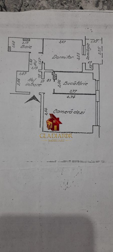 Apartament 2 camere, decomandat,  Dacia - biserica Invierea Domnului - Poză 2