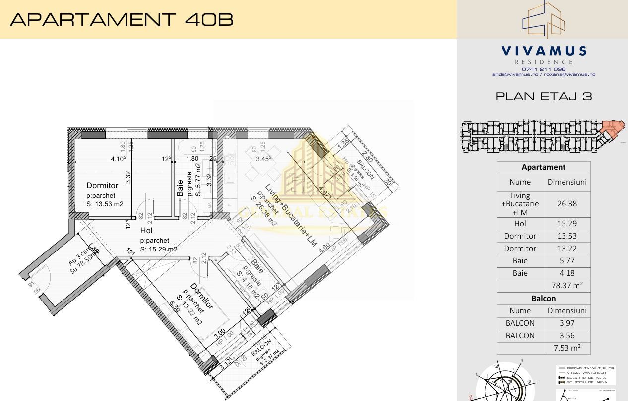 APARTAMENT 3 CAMERE, Tractoru, Brasov - Poză 2