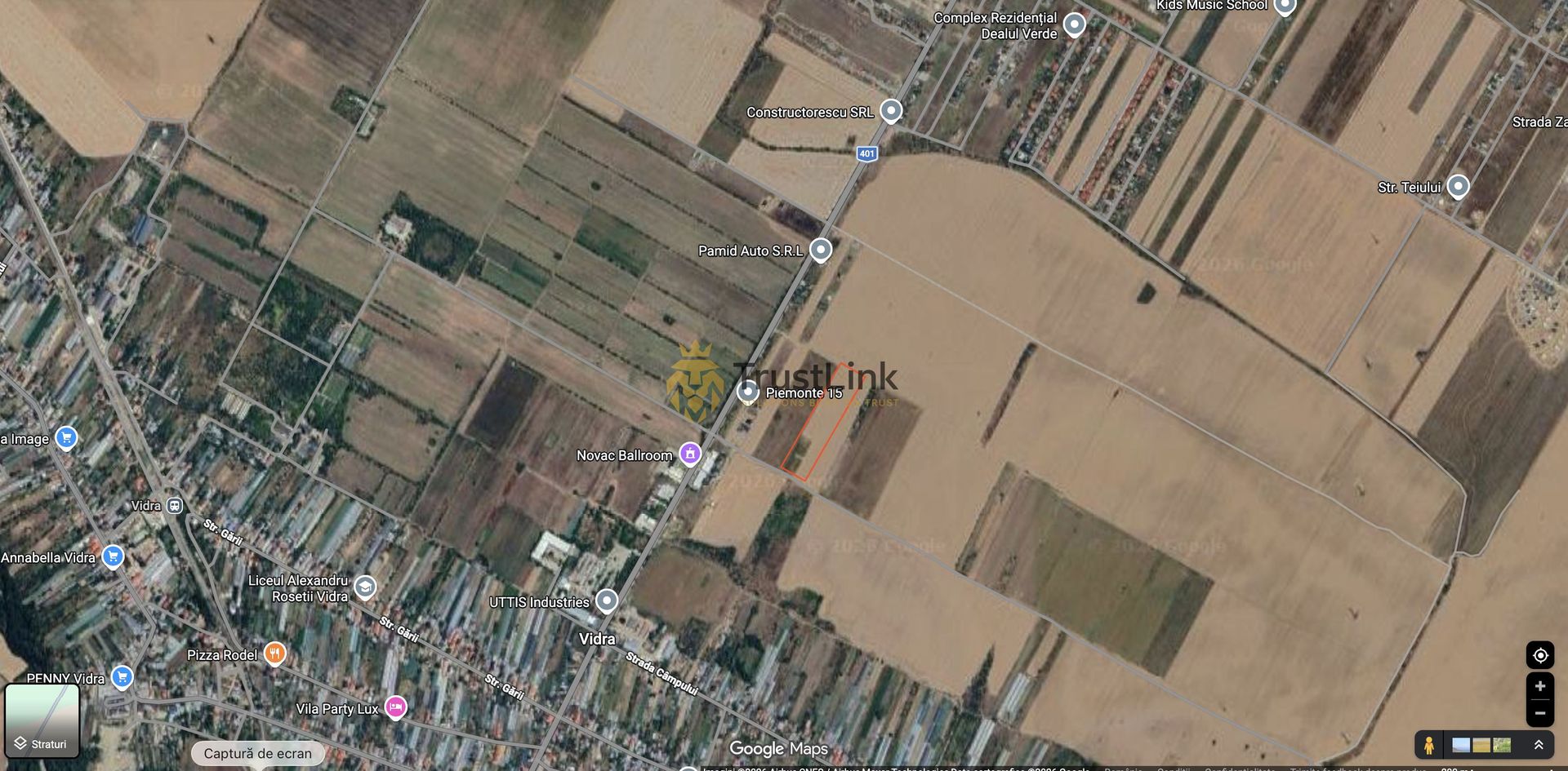 Teren intravilan de vânzare Berceni Vidra | 500–650 mp | curent la lot - Poză 7