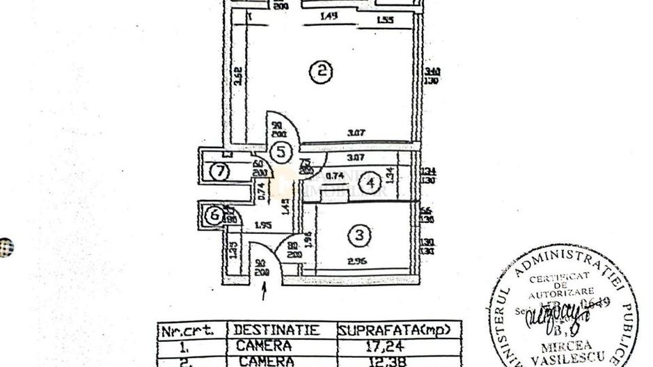2 camere  |  Bulevardul Nicolae Bălcescu  |  Fara Risc - Poză 7