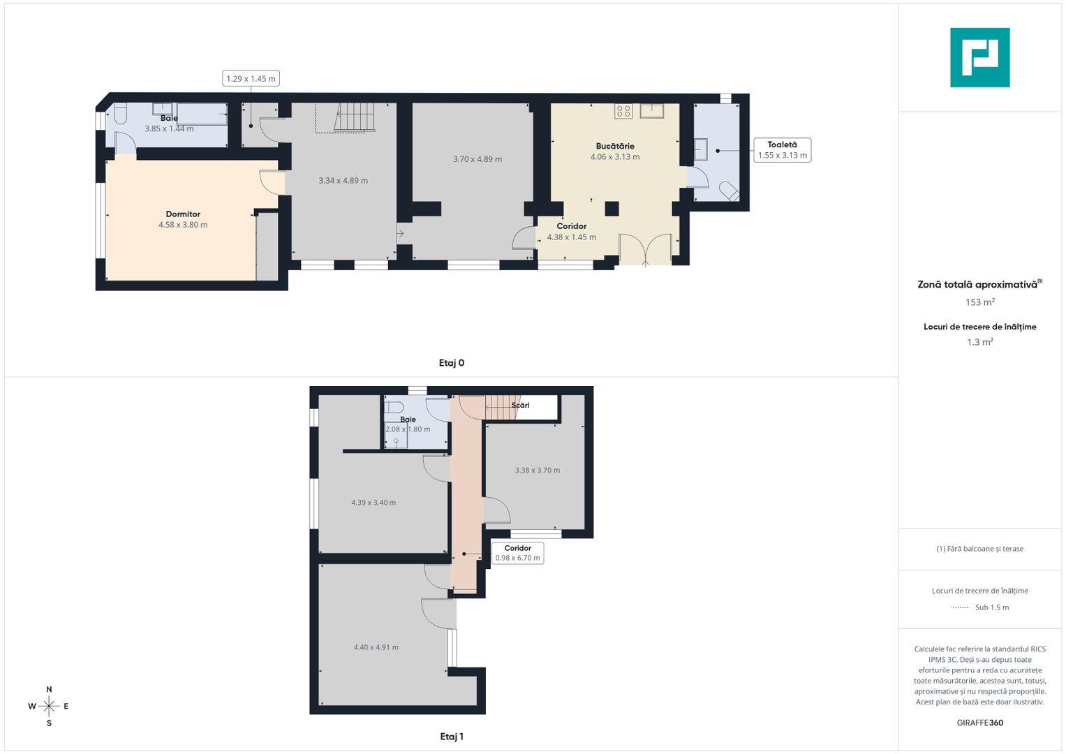 Casă 6 Camere și Teren 1321mp în Com. Lunca, Bihor - Schiță 10
