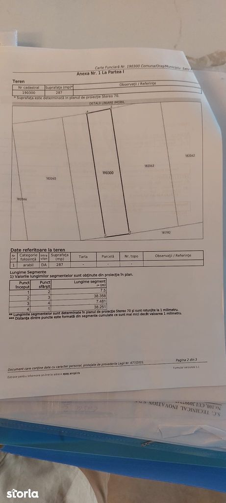 BRASADAS vinde teren 860 mp cu 24 m front. - Poză 1