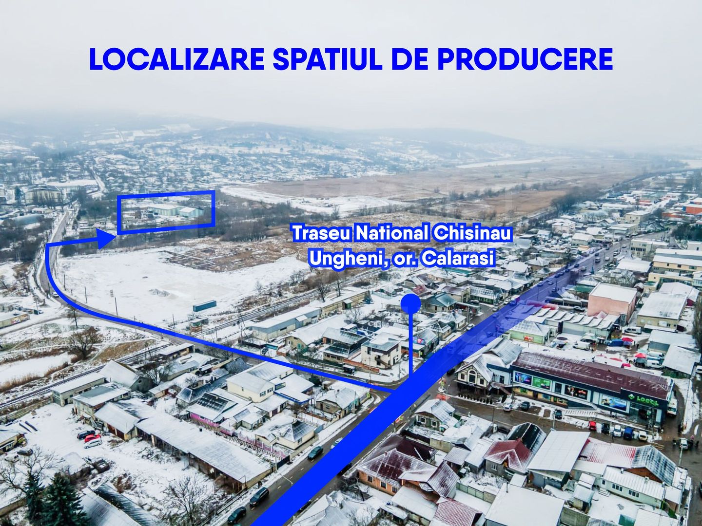 Vânzare, spatiu industrial, 2125 mp, strada Calarasilor, Călărași - Poză 1