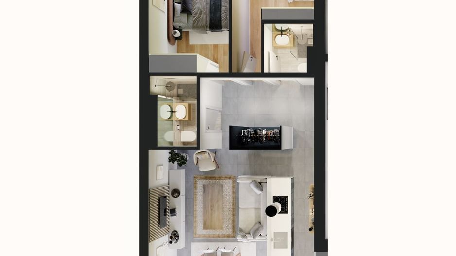 APARTAMENT 3 CAMERE | COMPLEX NOU PIPERA | PRET DE LANSARE - Poză 4