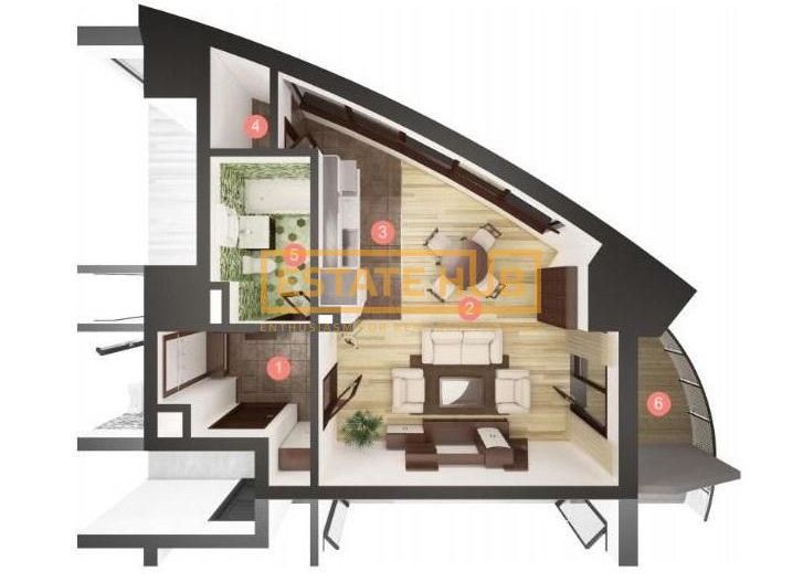 Apartament Studio | Cladie noua | CF - Poză 2