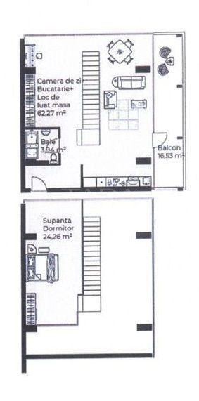 Apartament 2 camere, semifinisat – Gheorgheni, zona Iulius Mall - Poză 1