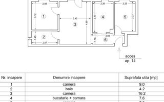 Apartament 3 camere, mobilat, utilat, Ghimbav, Brasov - Poză 8