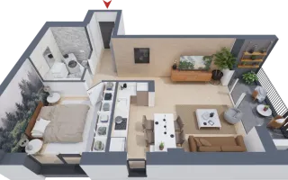 Apartament 2 camere Torontal, clădire NZeb, cu 7000 sub prețul dezvoltatorului - Poză 20