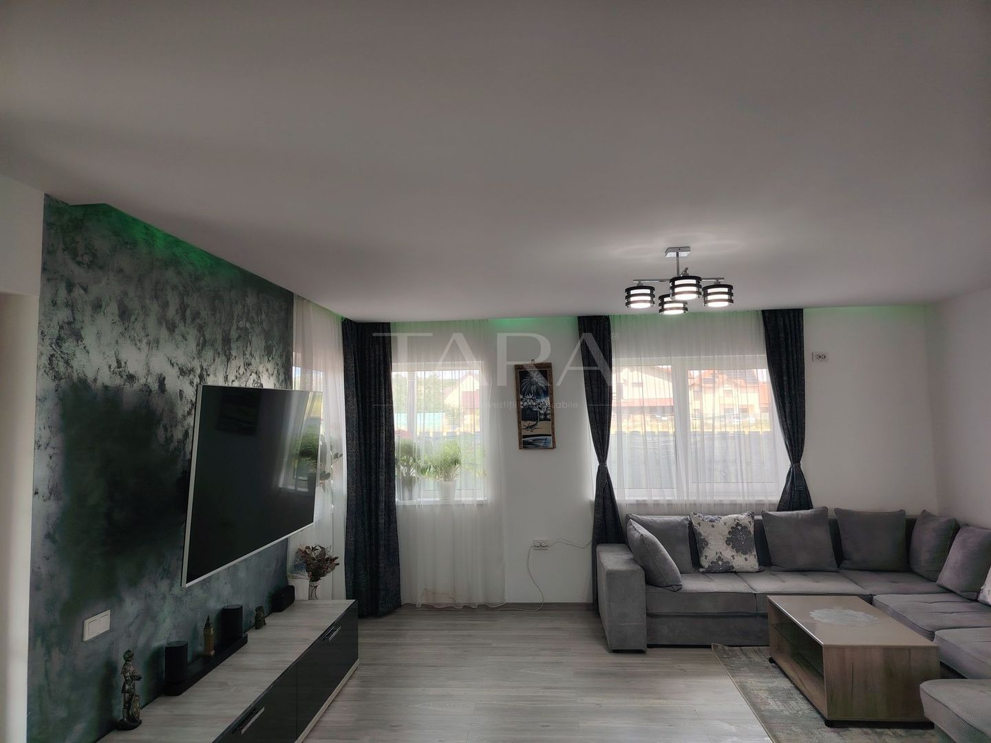 Casa individuala pe un nivel, complet si modern finisata - Poză 1