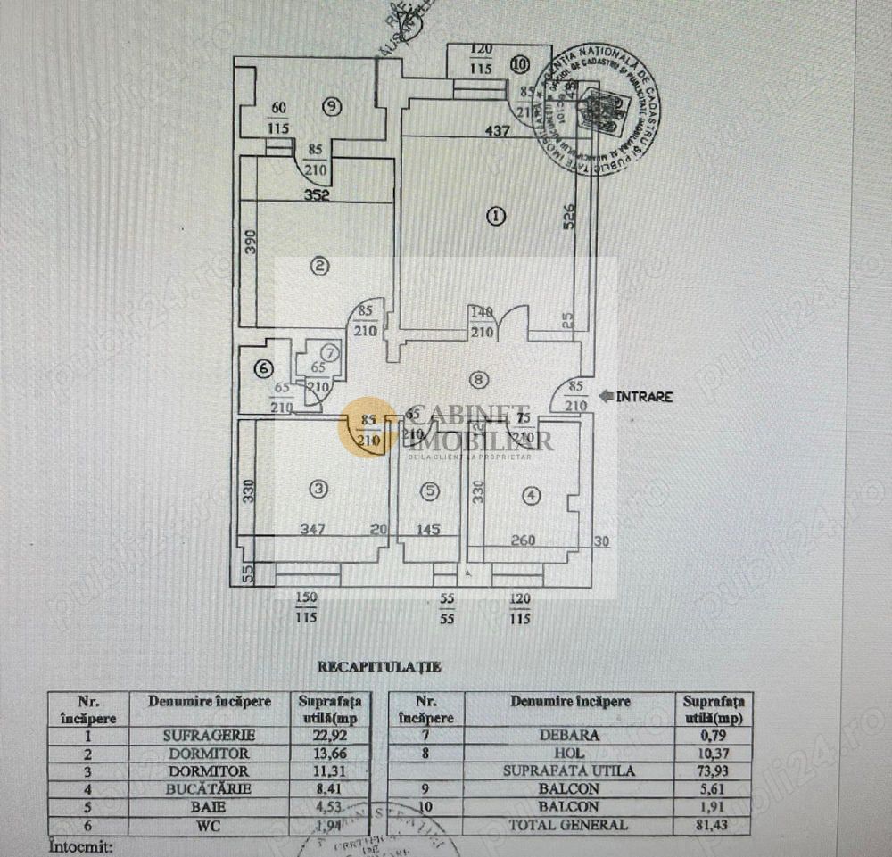 Apartament ultracentral cu 3 camere | lângă Magazinul Unirea - Poză 10
