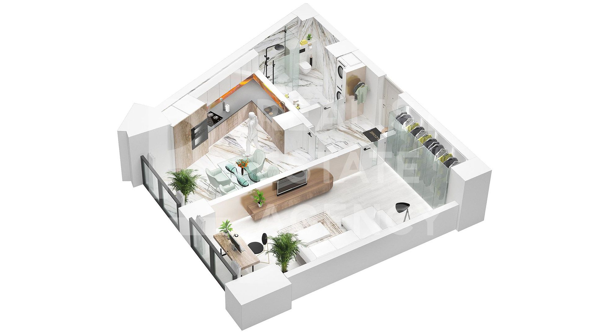 Vânzare, apartament premium cu o cameră, priveliște deosebită - Poză 5