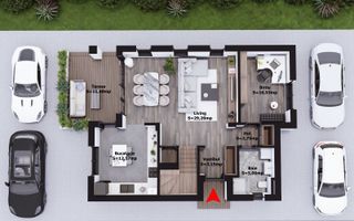 Proiect rezidential boutique Balotesti pregatit pentru dezvoltare - 10 loturi - Poză 1