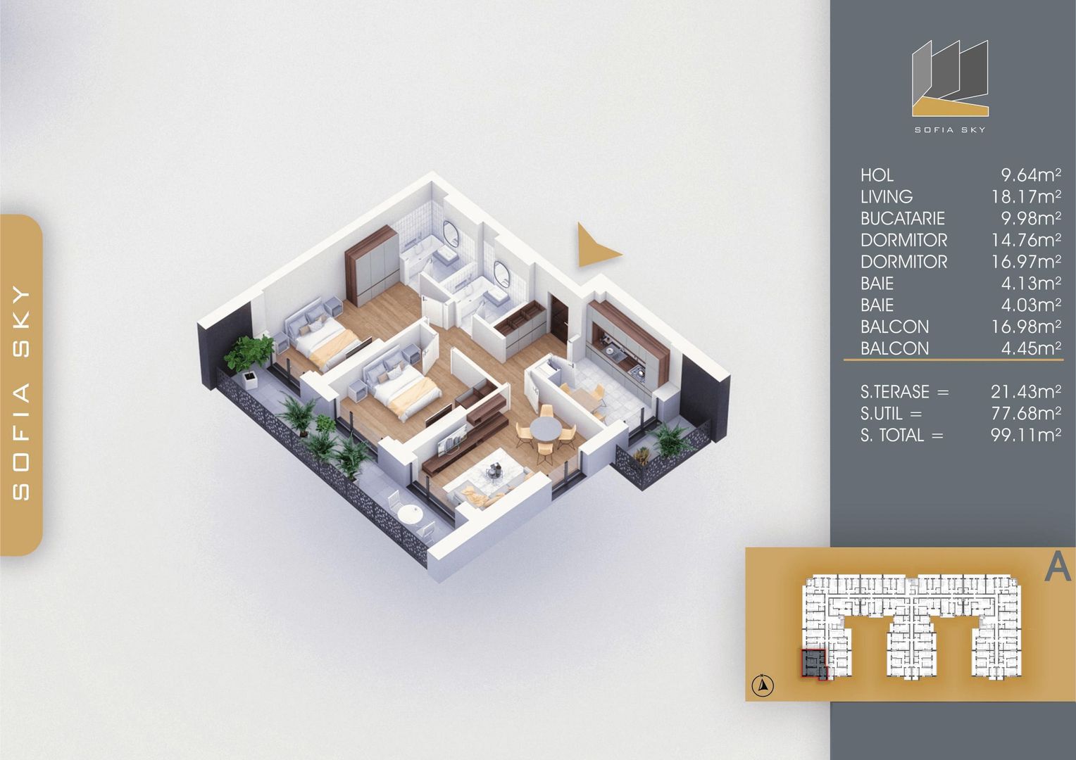 Apartamente 3 camere Pallady,Titan,8 min metrou Teclu,Stoc limitat - Poză 5