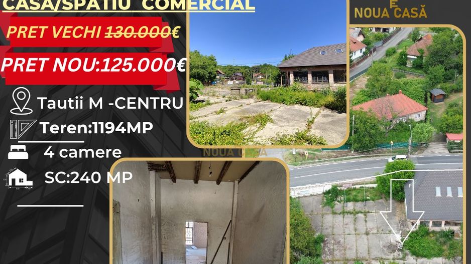 De vanzare Casa+Teren 1194MP In Centru Tautii Magheraus - Poză 11