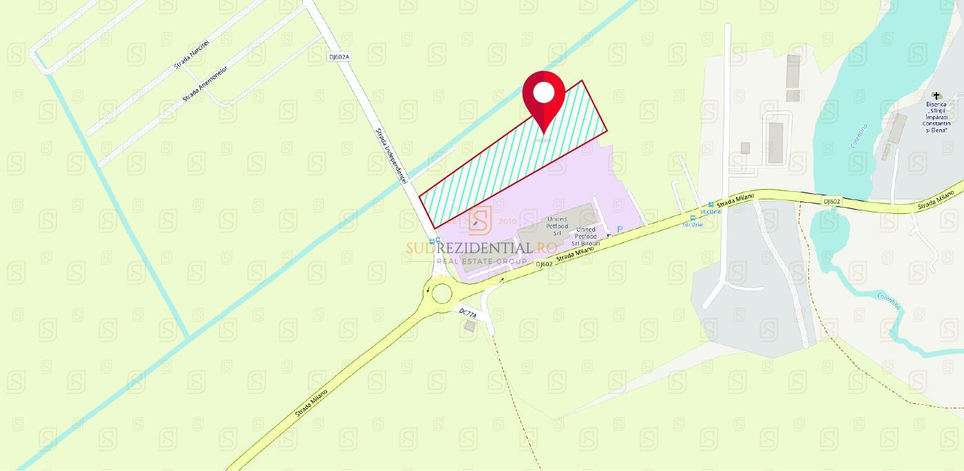 Teren 12350 mp, intravilan, amplasare de exceptie in Buftea, Ilfov - Poză 2