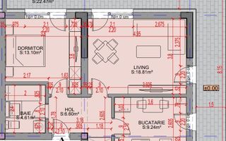 Oferta Lansare 2 camere bloc boutique  parcul Teilor - Schiță 6