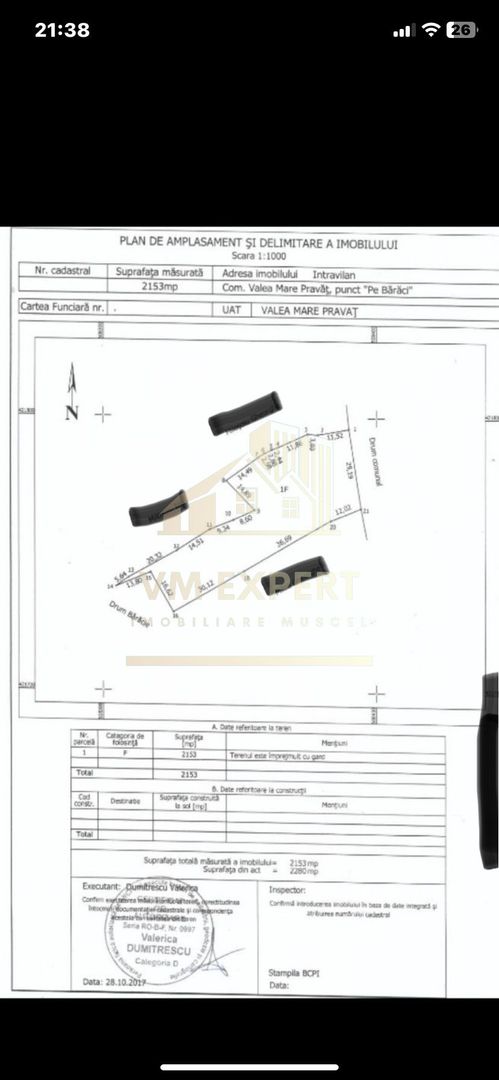 TEREN INTRAVILAN 2153 MP IN VALEA MARE PRAVAT - Poză 7