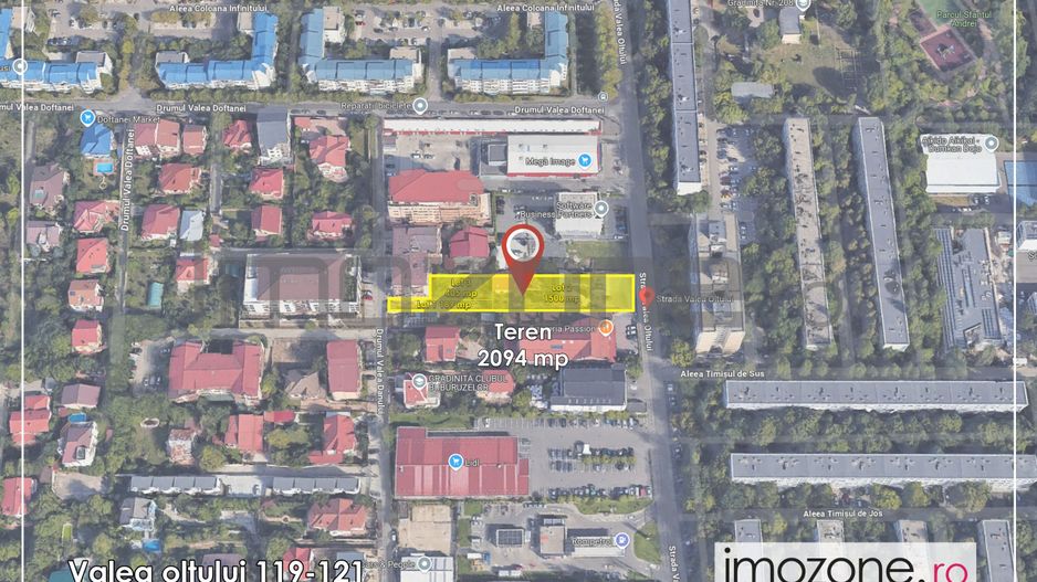 OPORTUNITATE INVESTITIE - Teren cu front stradal pe Valea Oltului - COMISION 0% - Poză 1