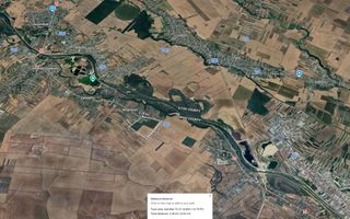 Teren intravilan 67 ha (670.000 mp) Adunatii-Copaceni - Poză 2