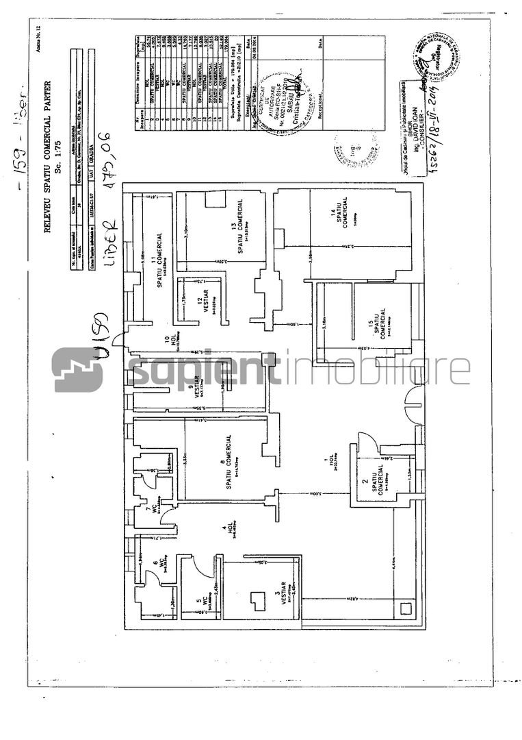 Sapient | Spatiu comercial _ Bd. D. Cantemir, Oradea - Schiță 8
