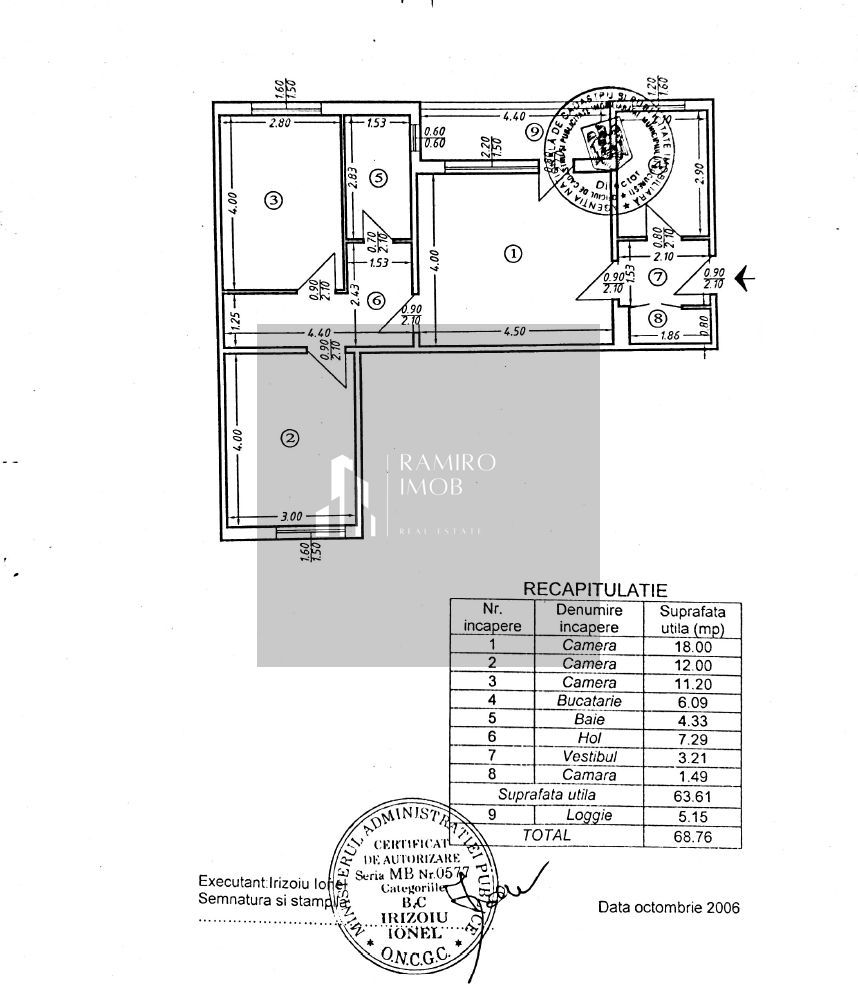 Apartament 3 camere Soseaua Alexandriei / Antiaeriana - Poză 13