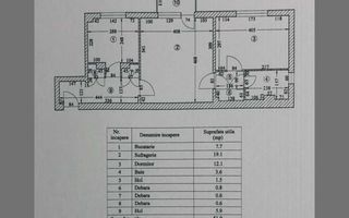 2 camere, etaj 1/4, centrala termica, Rovine-113.000 de euro - Poză 12