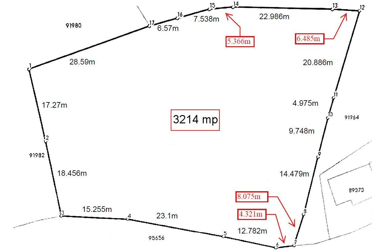 Teren intravilan 3214 mp în Rucăr cu deschidere 56 m în DN73 - Poză 9