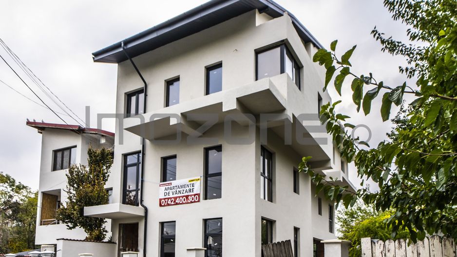 Apartament 3 cam., 2 bai, 2 balc., bloc nou, finisat la cheie, centrala termica - Poză 1