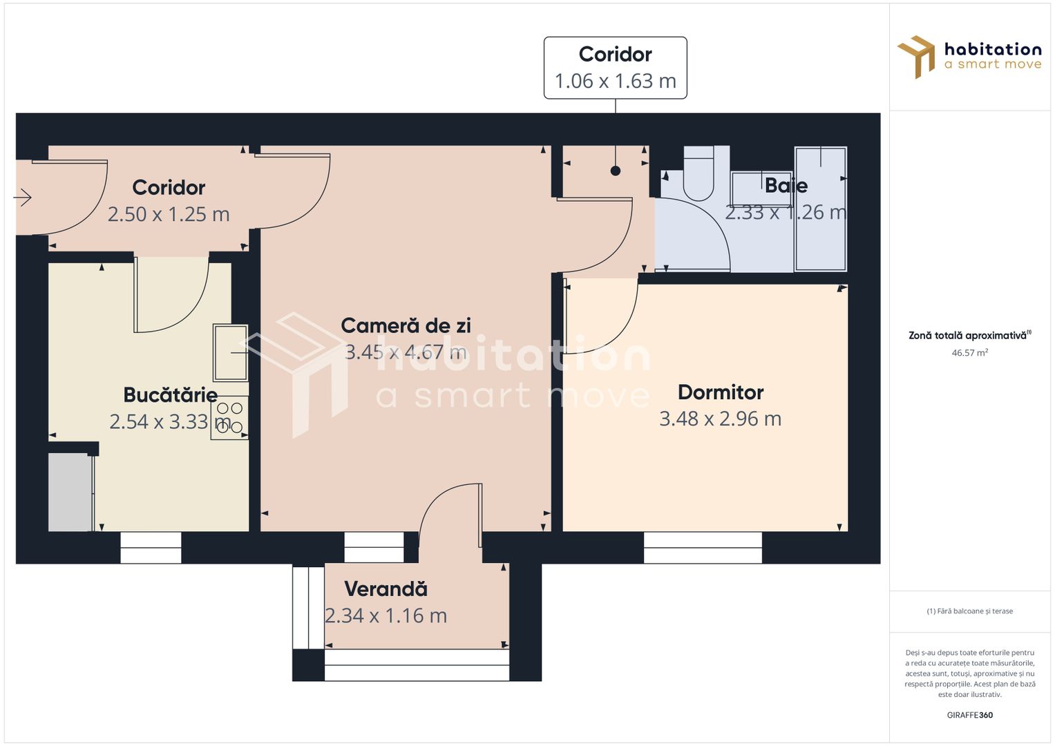 Apartament cu 2 camere, etajul 1, in zona Girocului - Liviu Rebreanu - Poză 13