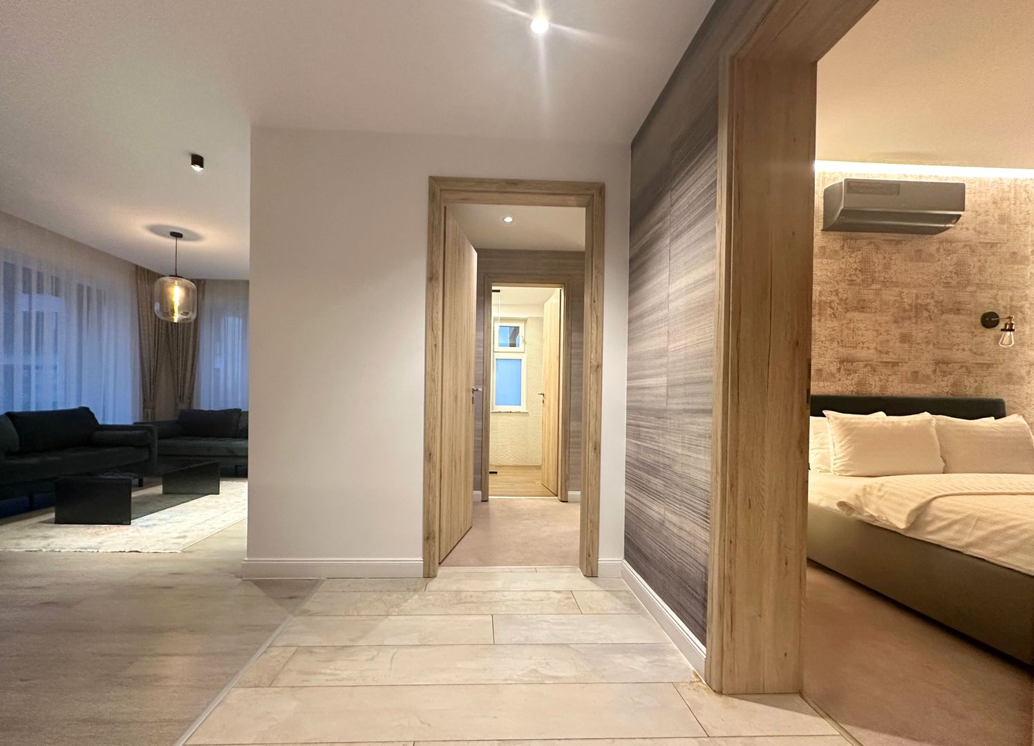 Penthouse de LUX 4 camere cu terasă spectaculoasă de 122 mp + jacuzzi - Poză 16