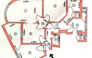 Ultracentral - Cismigiu, 4 camere, renovat, centrala proprie, 2 boxe