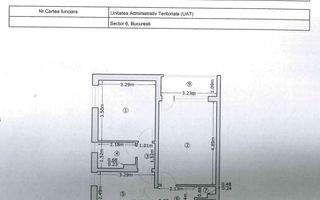 Apartament 2 camere complet renovat și mobilat – Drumul Taberei - Schiță 19