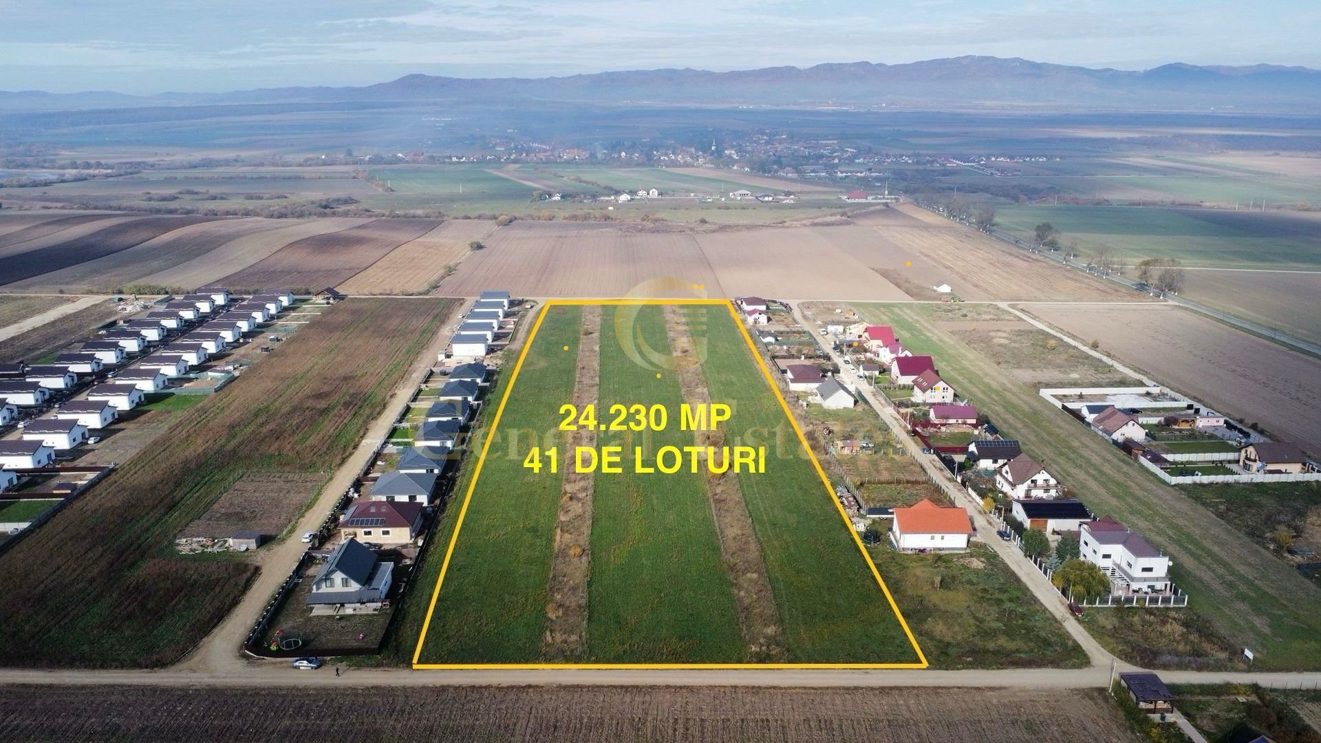 Teren de vânzare – Hălchiu, Brașov | Ideal investiție / dezvoltare rez - Poză 1