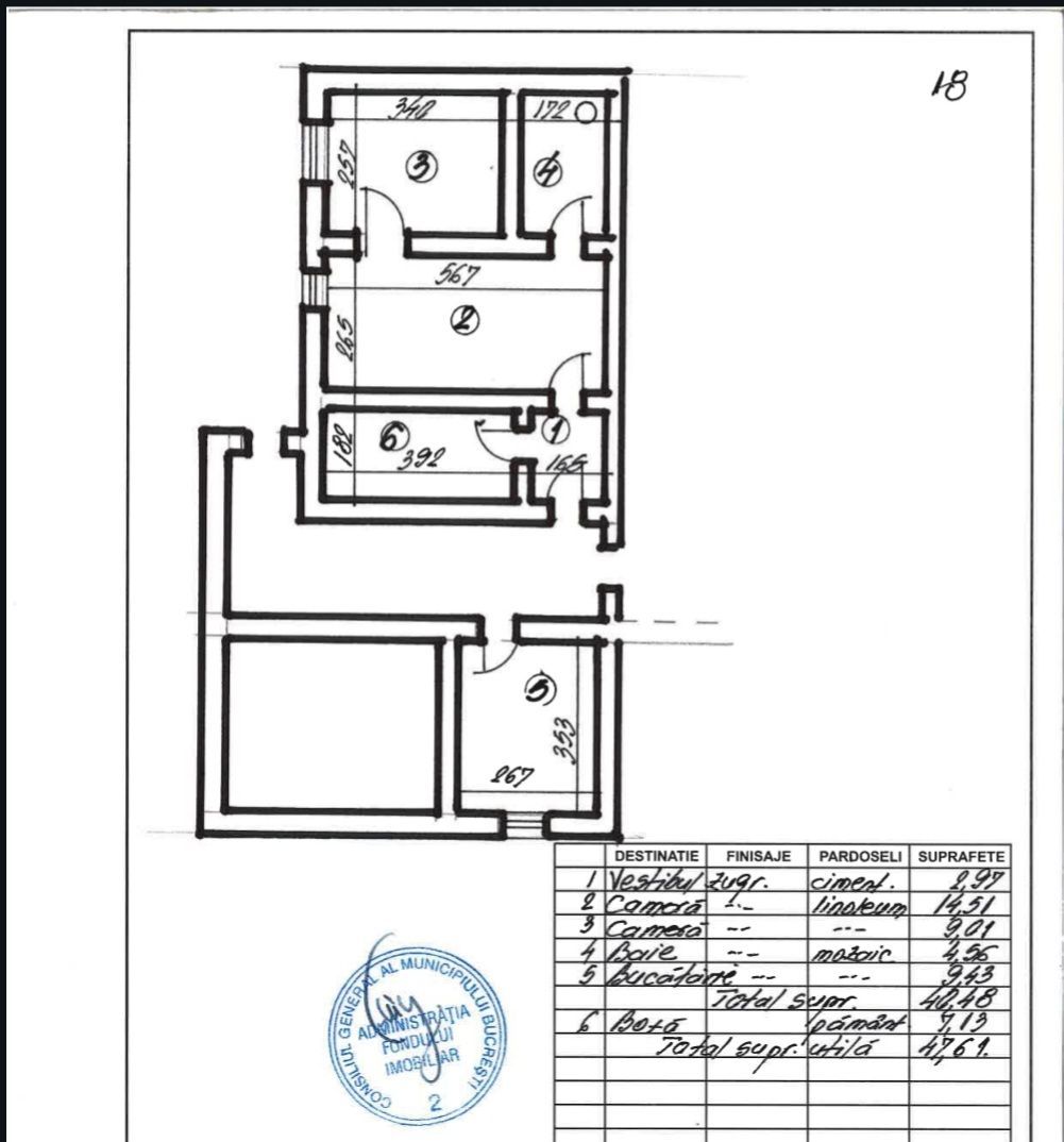 3 camere C.A. Rosetti - Calea Vitoriei C2 - Poză 8