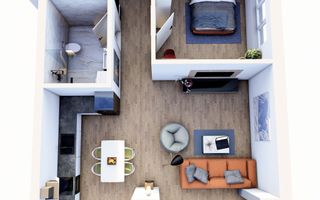 0% Comision | Ap 2 camere | 3 Structuri | De la 58 mp - Poză 18